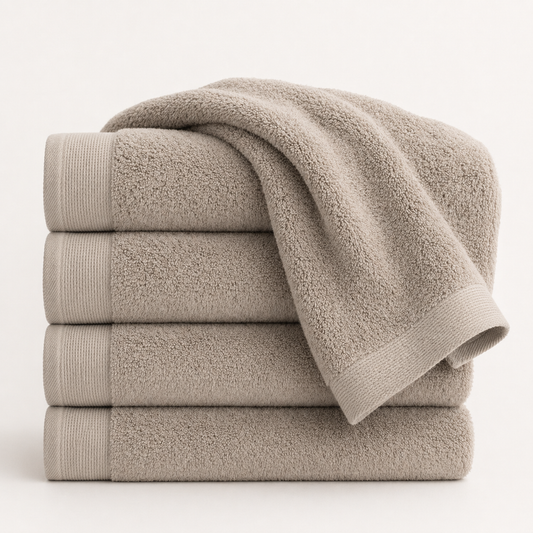 Luxe Katoen - Badgoed - 700 GSM - Warm Sand