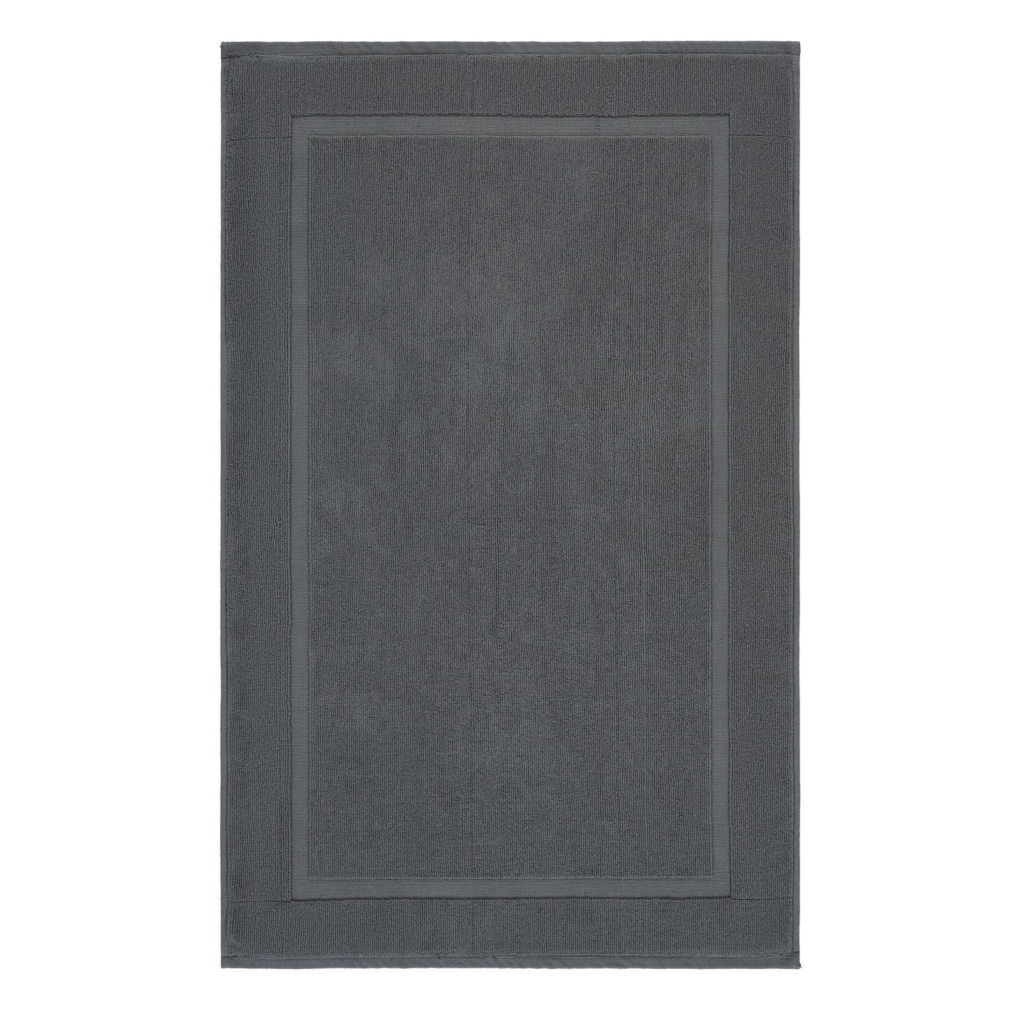 Luxe katoenen badmat - 1200 GSM - 60 x 100 cm - Steel Grey