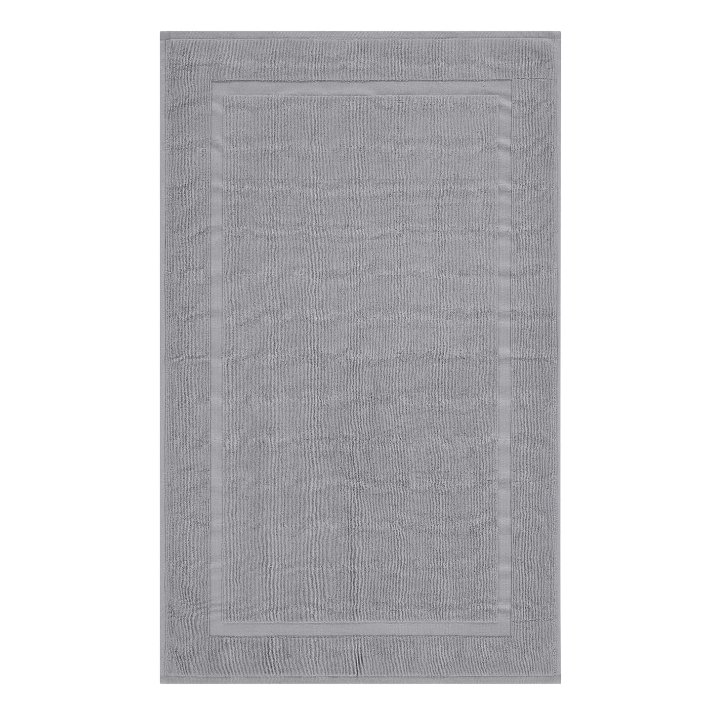 Luxe katoenen badmat - 1200 GSM - 60 x 100 cm - Glacier Grey