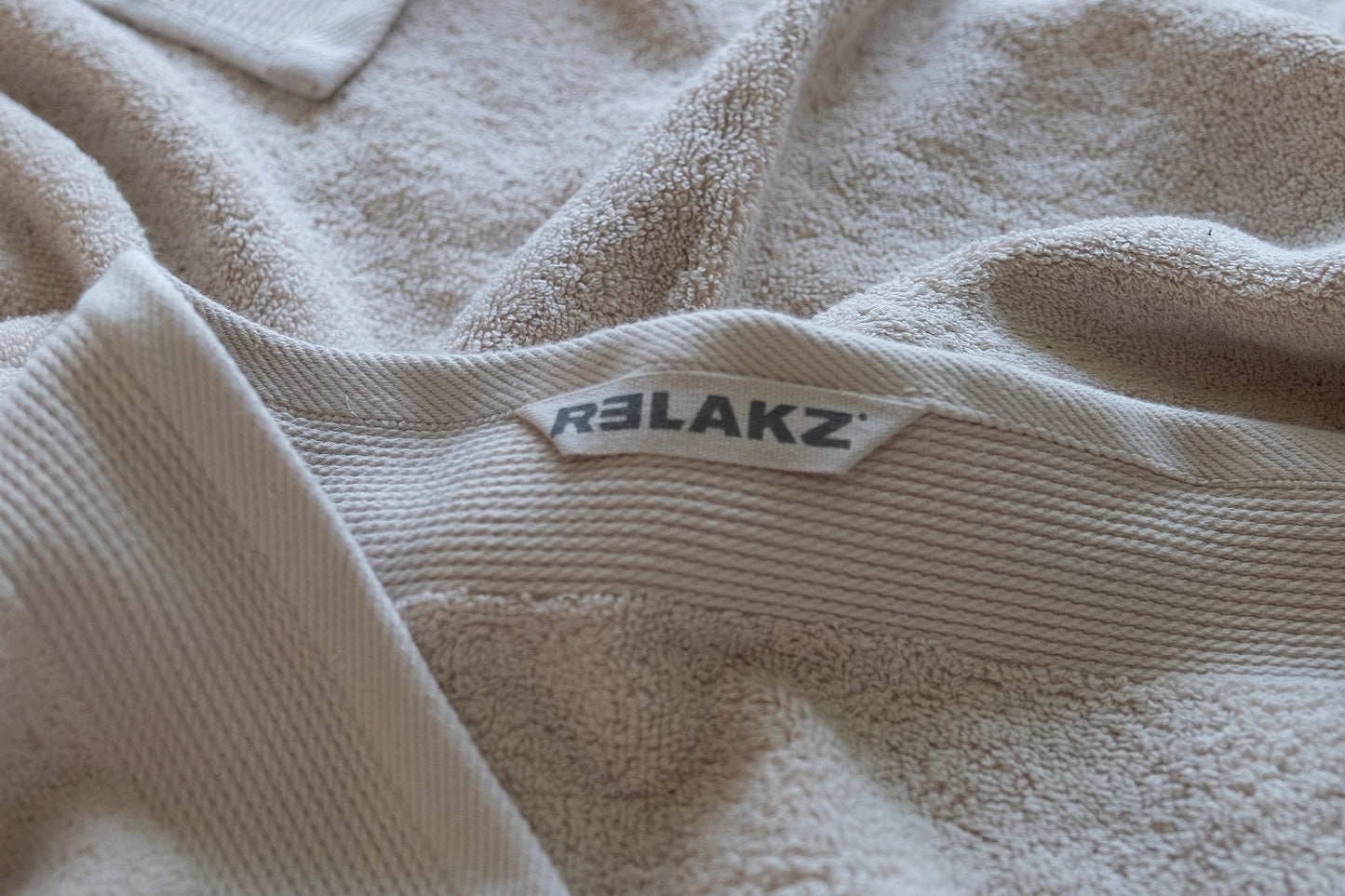 LUXE KATOEN | 700 gsm | Handdoek | Shell Beige