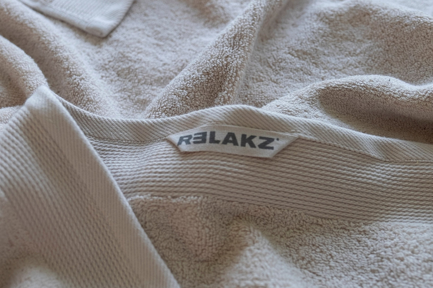 RELAKZ basics | BASIC COTTON | 550 gsm | Handdoek 50 x 100 cm (7-pack)