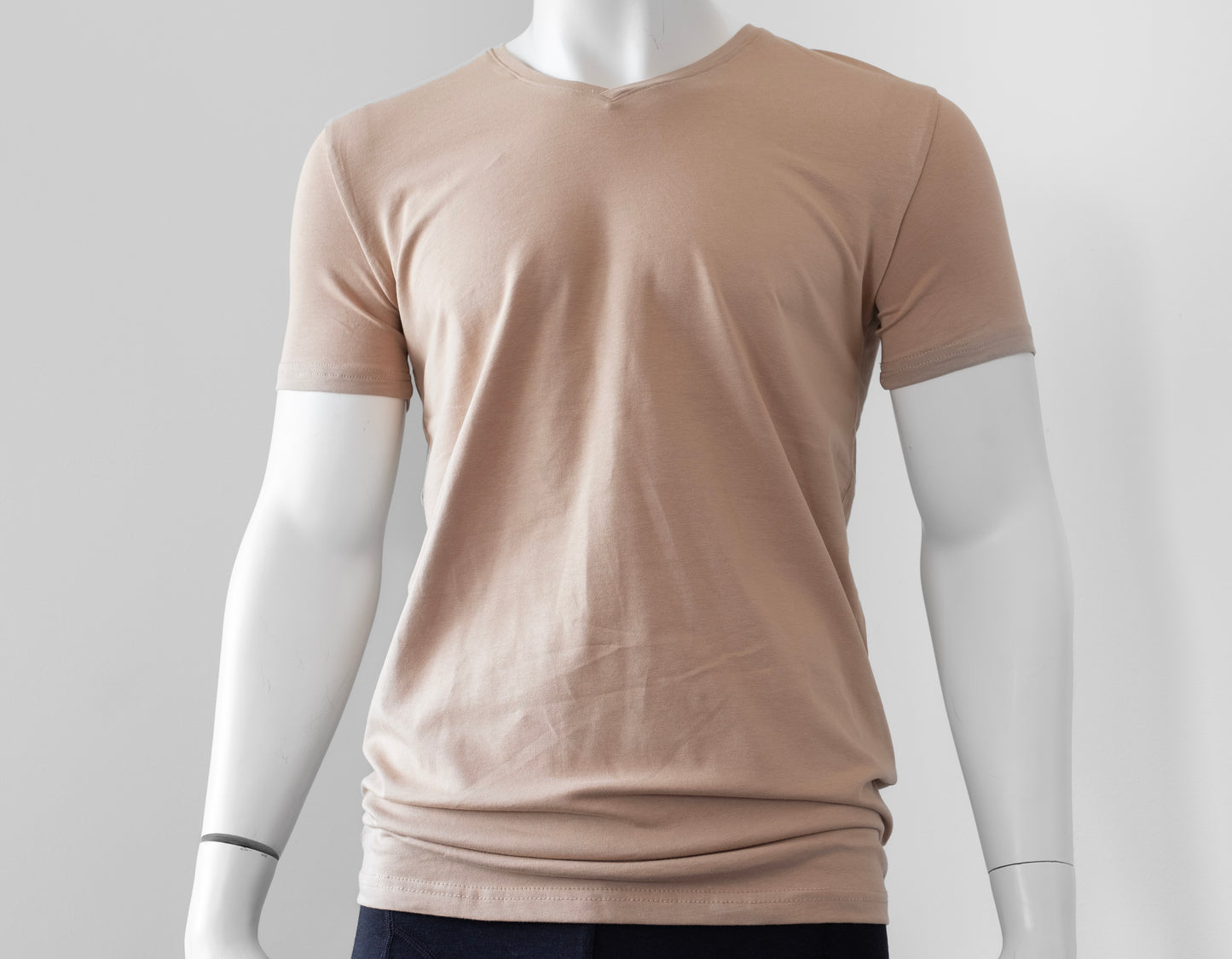 BAMBOO COTTON | T-shirt V-neck - Extra Long (2-pack)