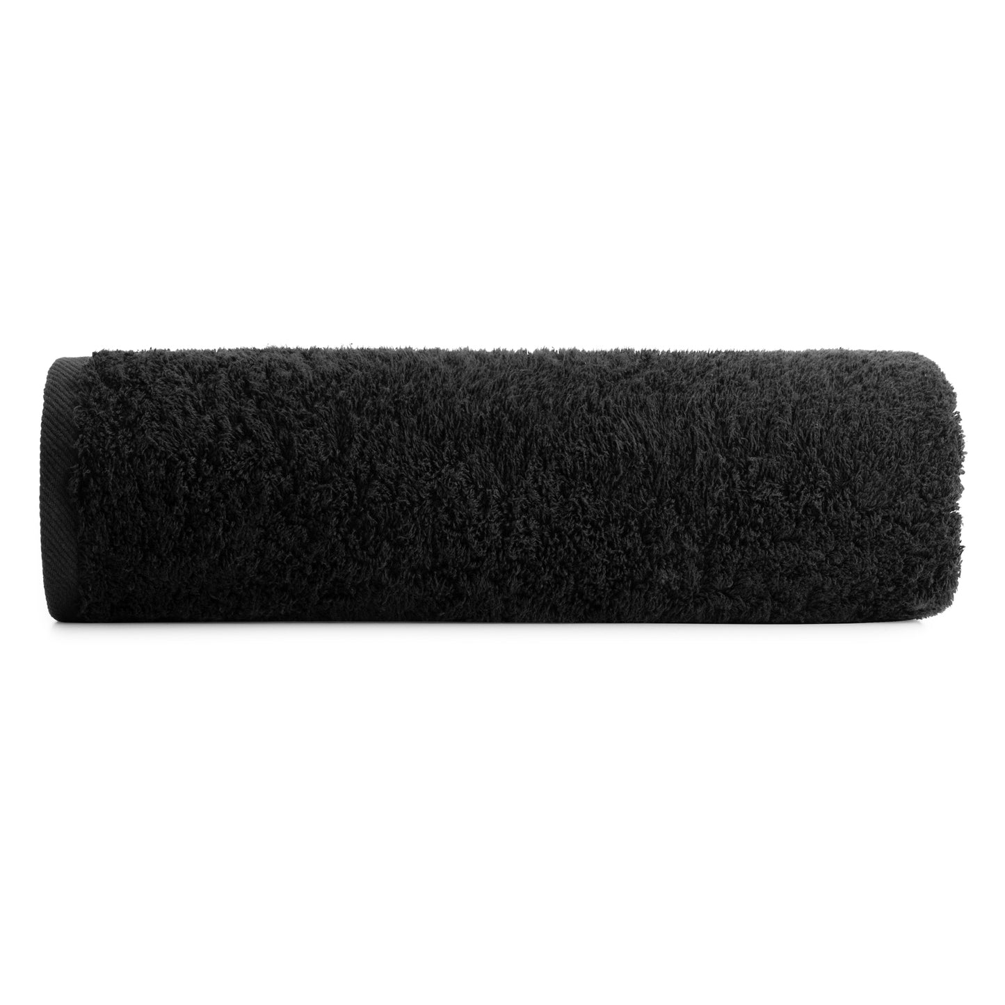 Basic Katoen - Badgoed - 550 GSM - Zwart