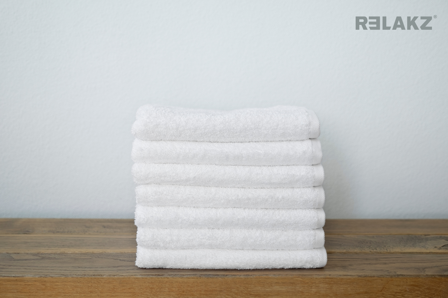 RELAKZ basics | BASIC COTTON | 550 gsm | Handdoek 50 x 100 cm (7-pack)
