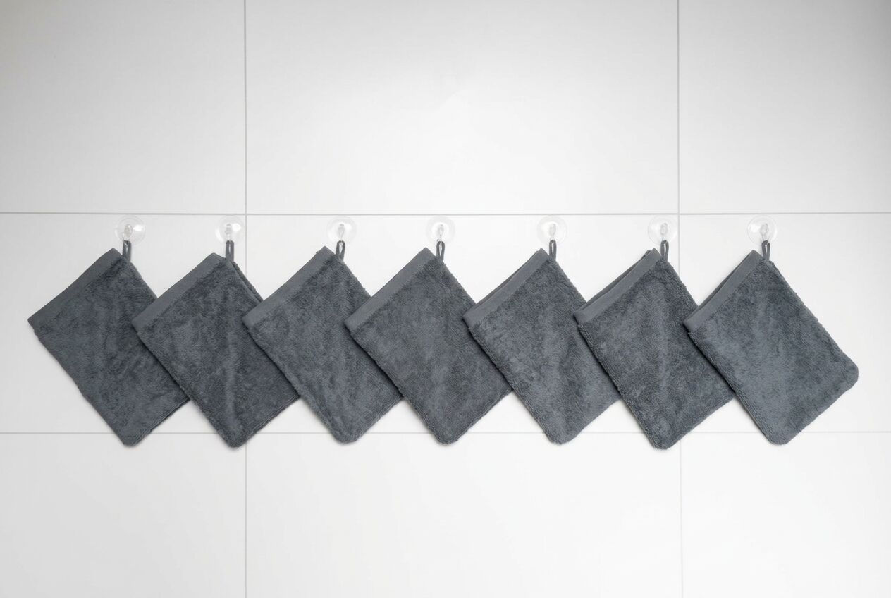 Washand. Steel Grey