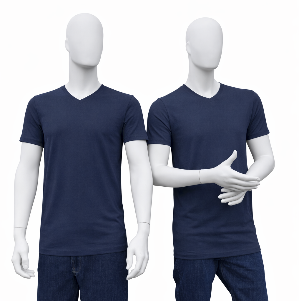 RELAKZ | BAMBOE KATOEN | T-shirt V-neck (2-pack)