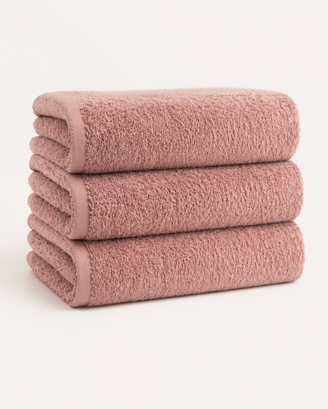 Basic Katoen - Badgoed - 550 GSM - Mellow Rose