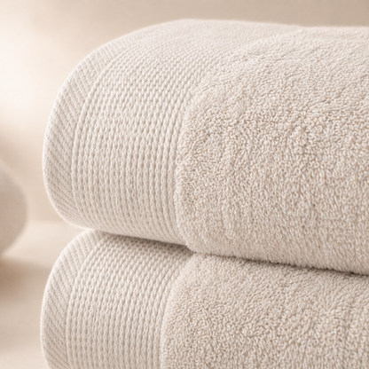 Luxe Katoen - Badgoed - 700 GSM -  Shell Beige