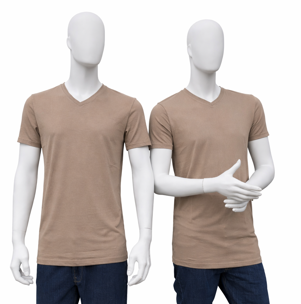 RELAKZ | BAMBOE KATOEN | T-shirt V-neck (2-pack)