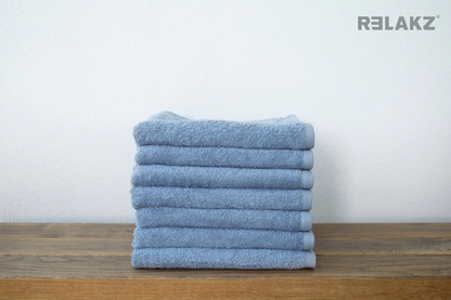 RELAKZ basics | BASIC COTTON | 550 gsm | Handdoek 50 x 100 cm (7-pack)