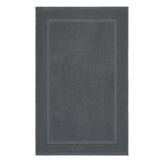 KATOEN | 1200 gsm | Badmat 60 x 100 cm | Steel Grey