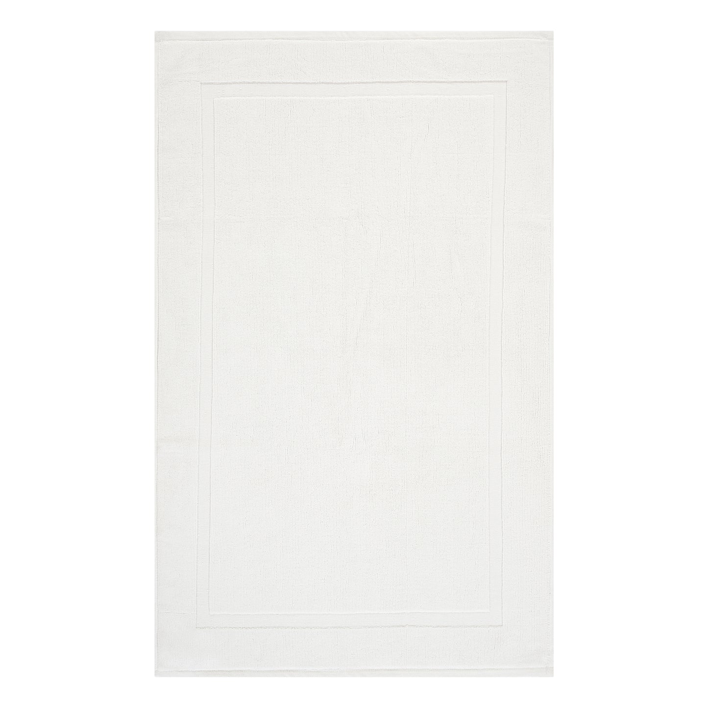 Luxe katoenen badmat - 1200 GSM - 60 x 100 cm - Wit