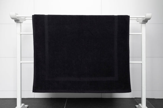 RELAKZ | KATOEN | 1200 gsm | Badmat 60 x 100 cm | Black