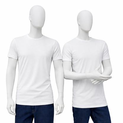 RELAKZ | BAMBOE KATOEN | T-shirt Round Neck (2-pack)