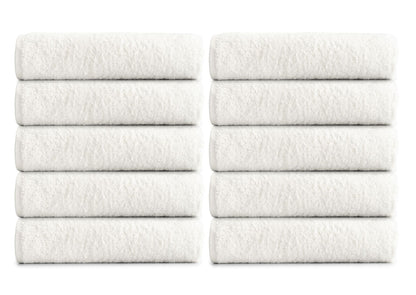 RELAKZ -Gekamd Katoen - Handdoek - 50 x 100 cm - (10-pack)