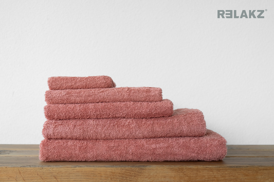 BASIC KATOEN | 550 gsm | Handdoek | Mellow Rose
