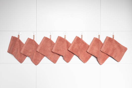 BASIC KATOEN | 550 gsm | Washand | Mellow Rose