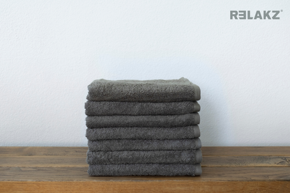 RELAKZ basics | BASIC COTTON | 550 gsm | Handdoek 50 x 100 cm (7-pack)
