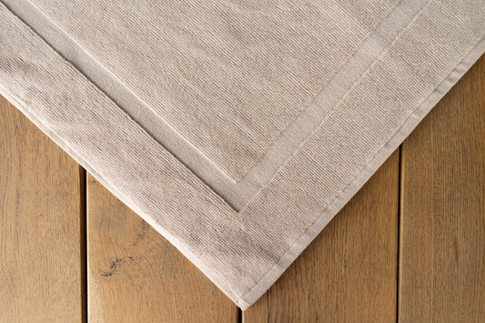 RELAKZ | KATOEN | 1200 gsm | Badmat 60 x 100 cm | Shell Beige