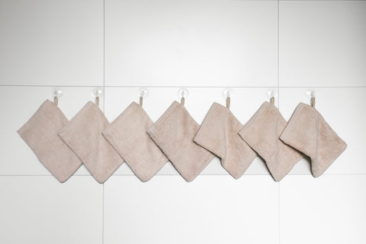 BASIC KATOEN | 550 gsm | Washand | Shell Beige