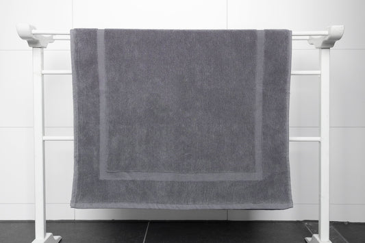 RELAKZ | KATOEN | 1200 gsm | Badmat 60 x 100 cm | Steel Grey