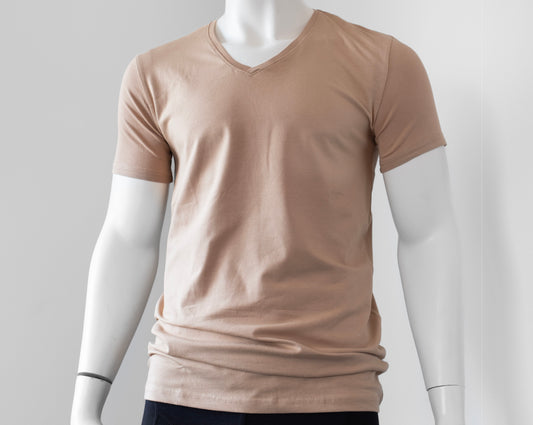 LENZING MODAL | T-shirt Deep V-neck - Extra Long (2-pack)
