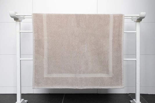 RELAKZ | KATOEN | 1200 gsm | Badmat 60 x 100 cm | Warm Sand