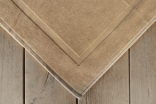 RELAKZ | KATOEN | 1200 gsm | Badmat 60 x 100 cm | Warm Sand