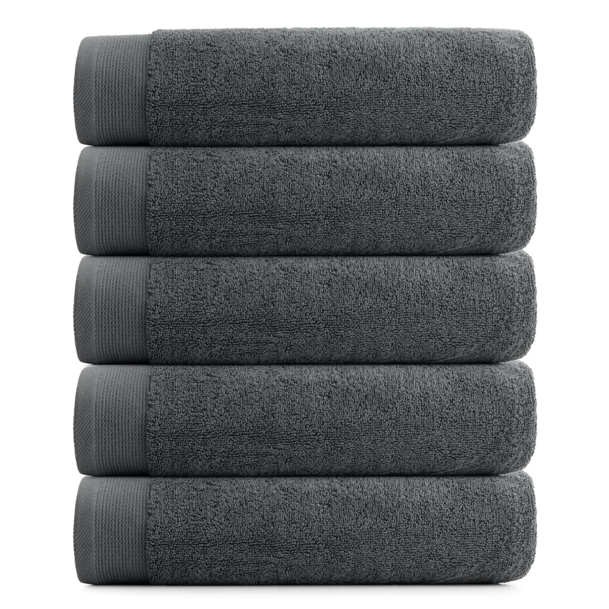 Luxe Katoen. Steel Grey