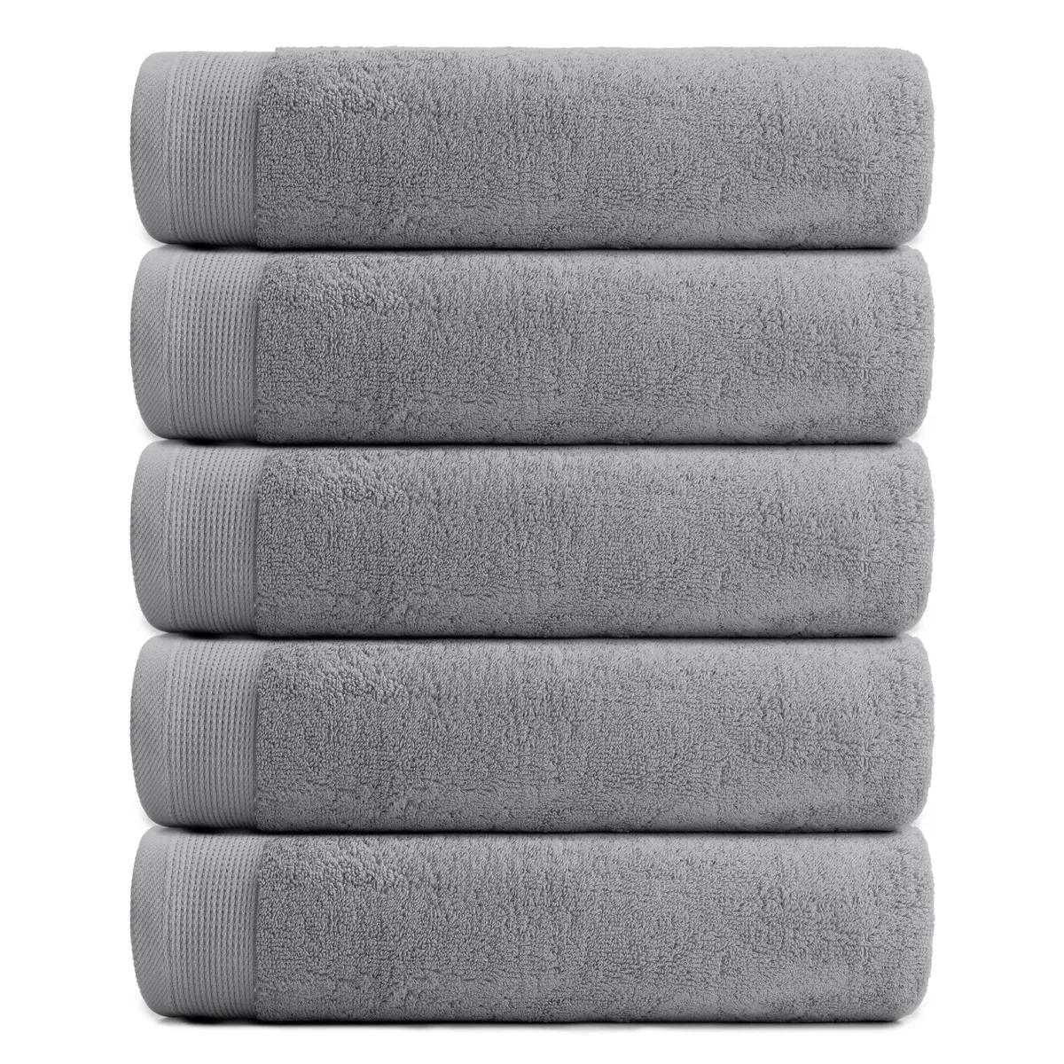 Luxe Katoen. Glacier Grey