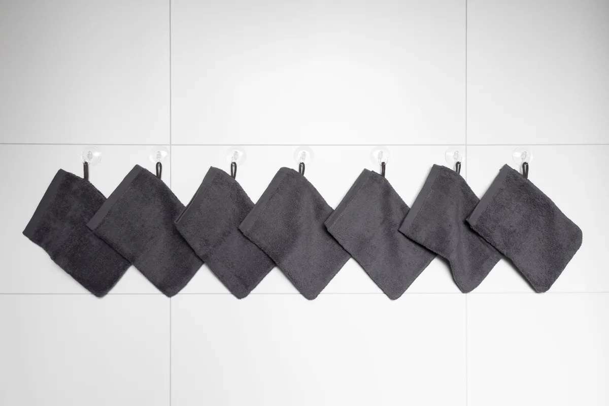 Washand. Steel Grey. 550 GSM